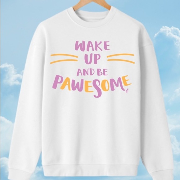 Kitnip Box Pawsome Small NWT Crewneck - Picture 1 of 1